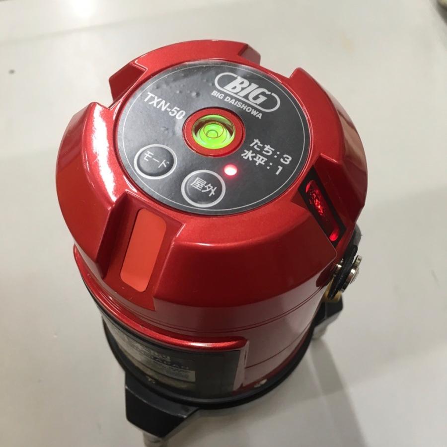 中古 大昭和精機 レーザーマルチライン レーザー墨出し器 TXN-50