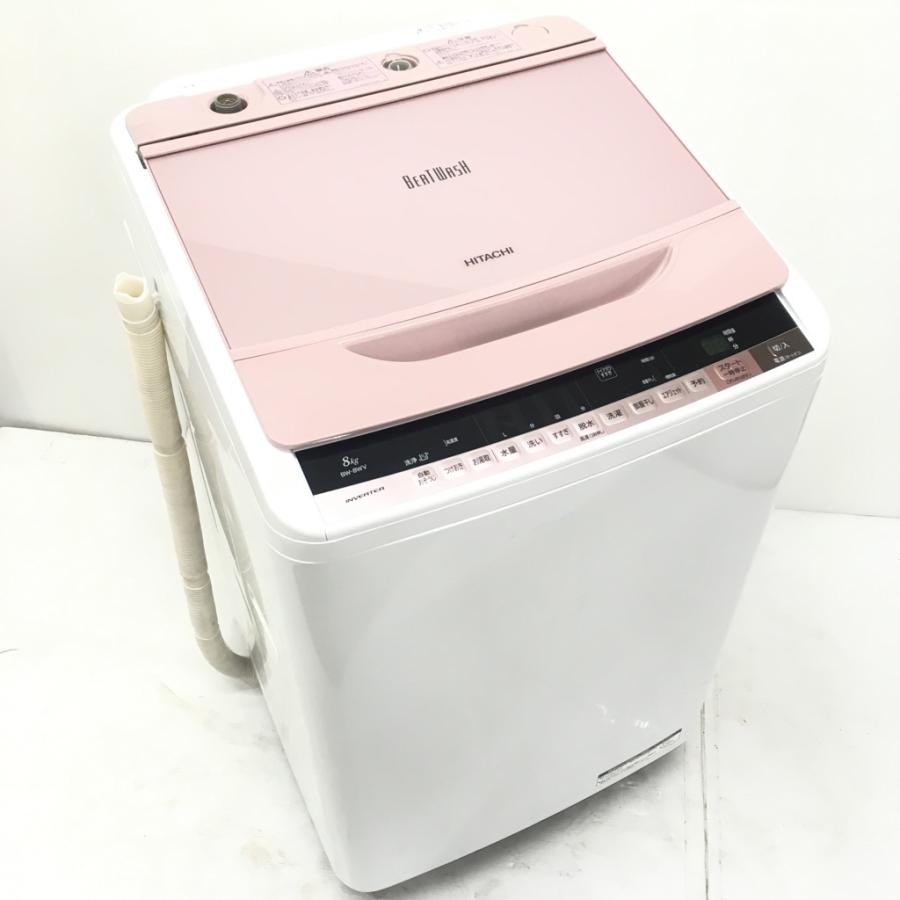日立（HITACHI） 中古 8.0kg 全自動洗濯機 ビートウォッシュ 