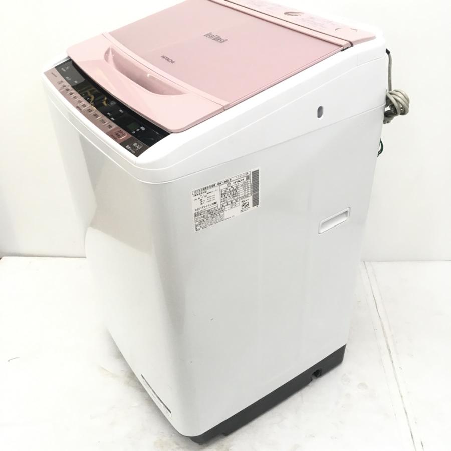 日立（HITACHI） 中古 8.0kg 全自動洗濯機 ビートウォッシュ 
