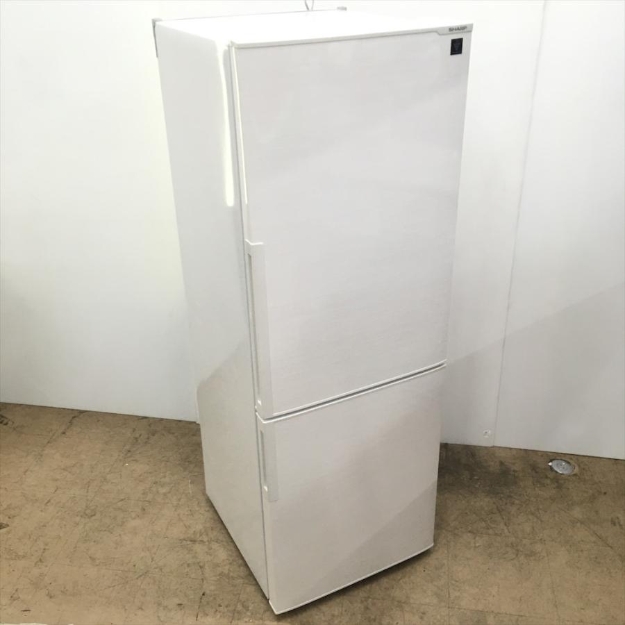 2018年式 271L SHARP 冷蔵庫 SJ-PD27D-W SJ-PD27D-W 冷蔵庫 プラズマクラスター冷蔵庫 ホワイト系 [271L /2ドア