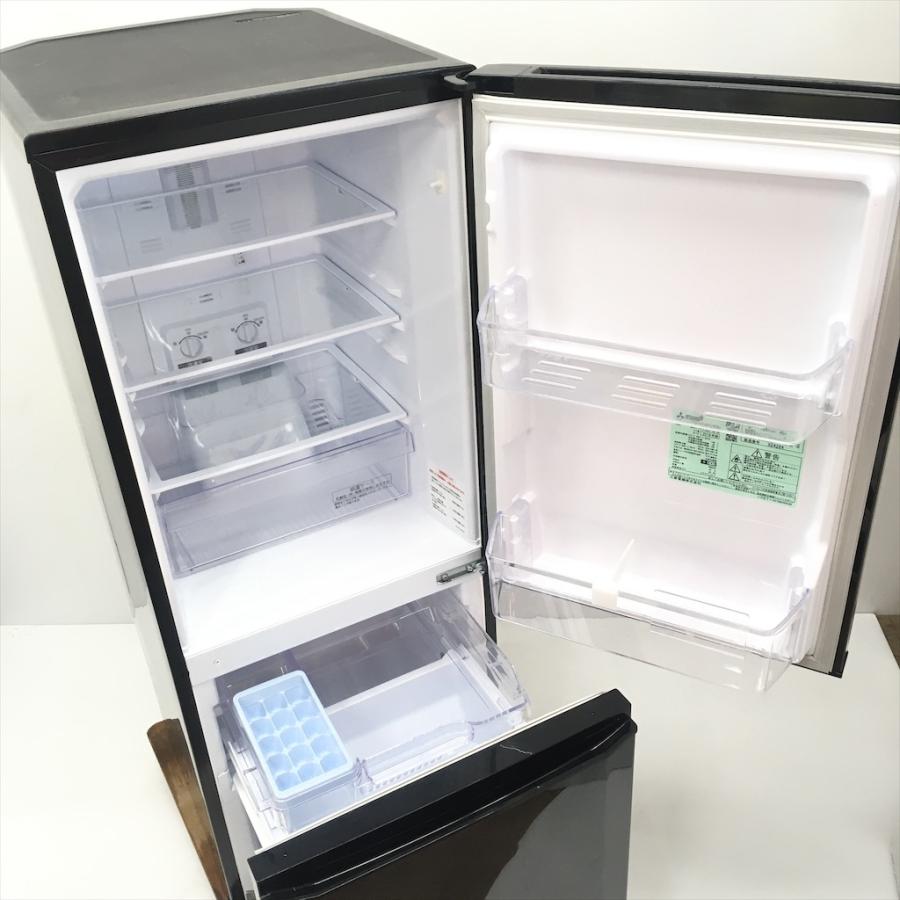 中古 146l 2ドア冷蔵庫 自動霜取りファン式 サファイアブラック 三菱電機 Mr P15d B 19年製 高年式 2s3109 コスモスペース ヤフーショップ 通販 Yahoo ショッピング