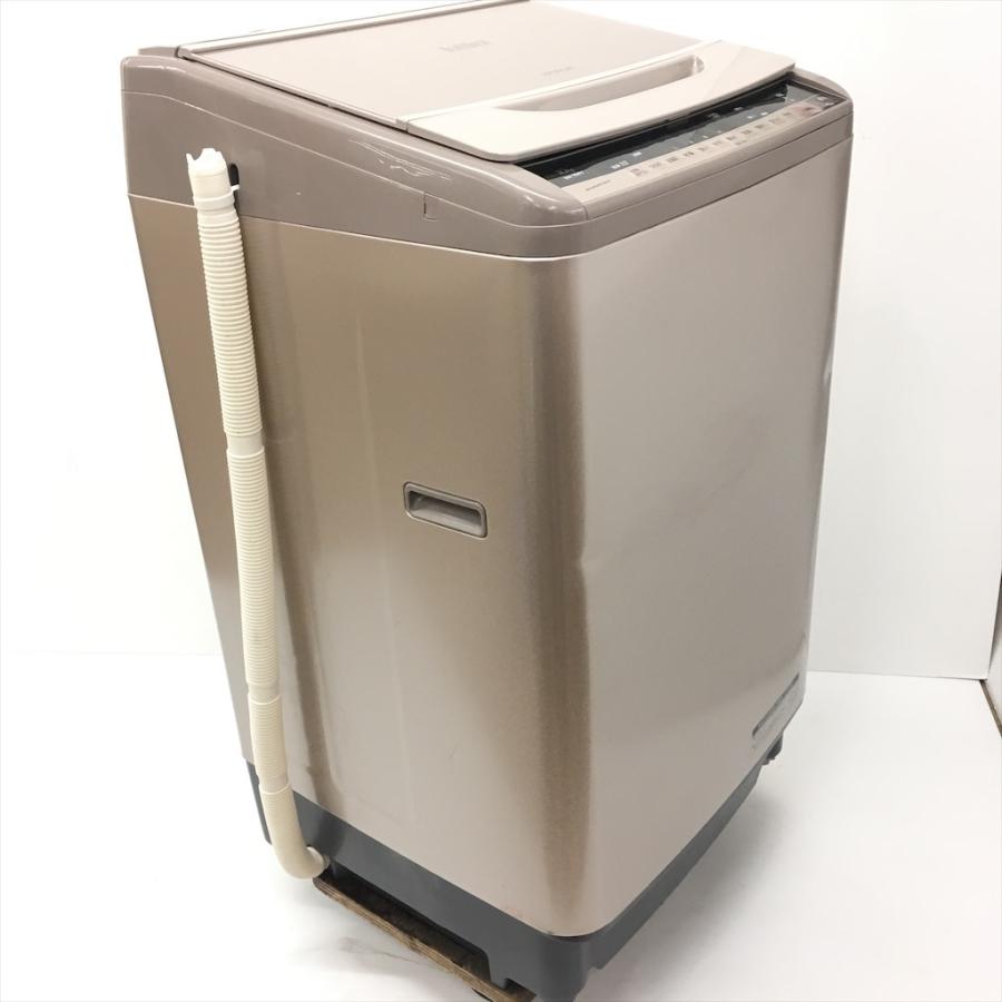 日立 中古 10kg大容量 全自動洗濯機 ビートウォッシュ BW-10WV