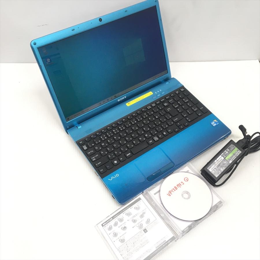 VAIO E 中古 SONY 15.5ワイド ノートPC VPCEB17FJ Win10Homei3-M330 