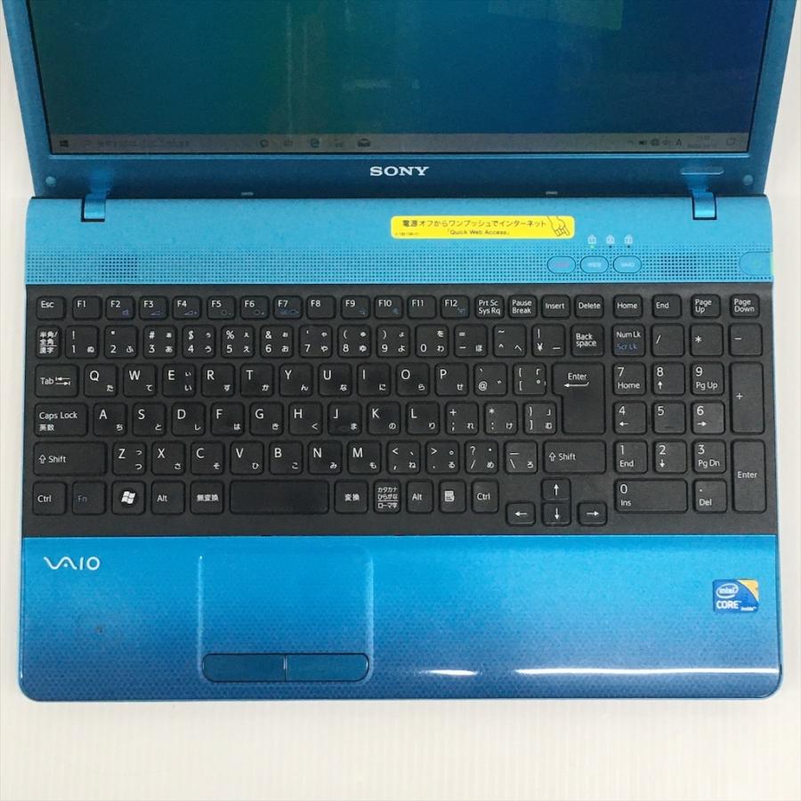 VAIO E 中古 SONY 15.5ワイド ノートPC VPCEB17FJ Win10Homei3-M330