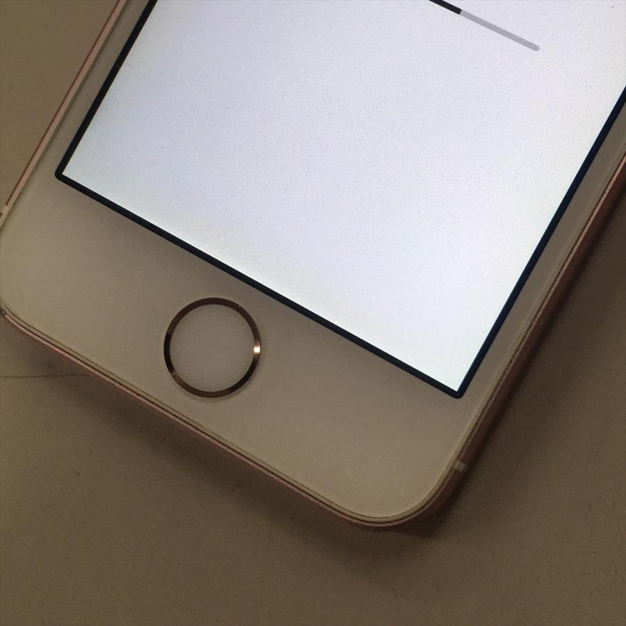 Apple 中古 iPhone SE 64GB MLXQ2JA ローズゴールド ソフトバンクsim