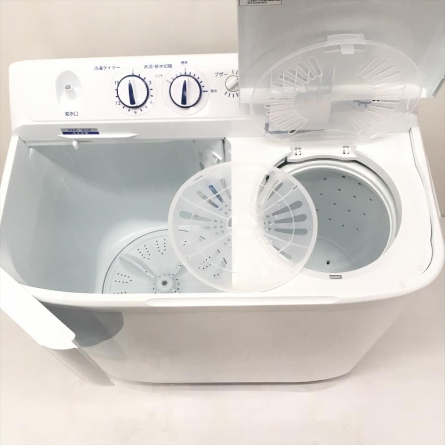 中古 ハイアール 4.5kg 2槽式洗濯機 JW-W45E 2019年製 高年式