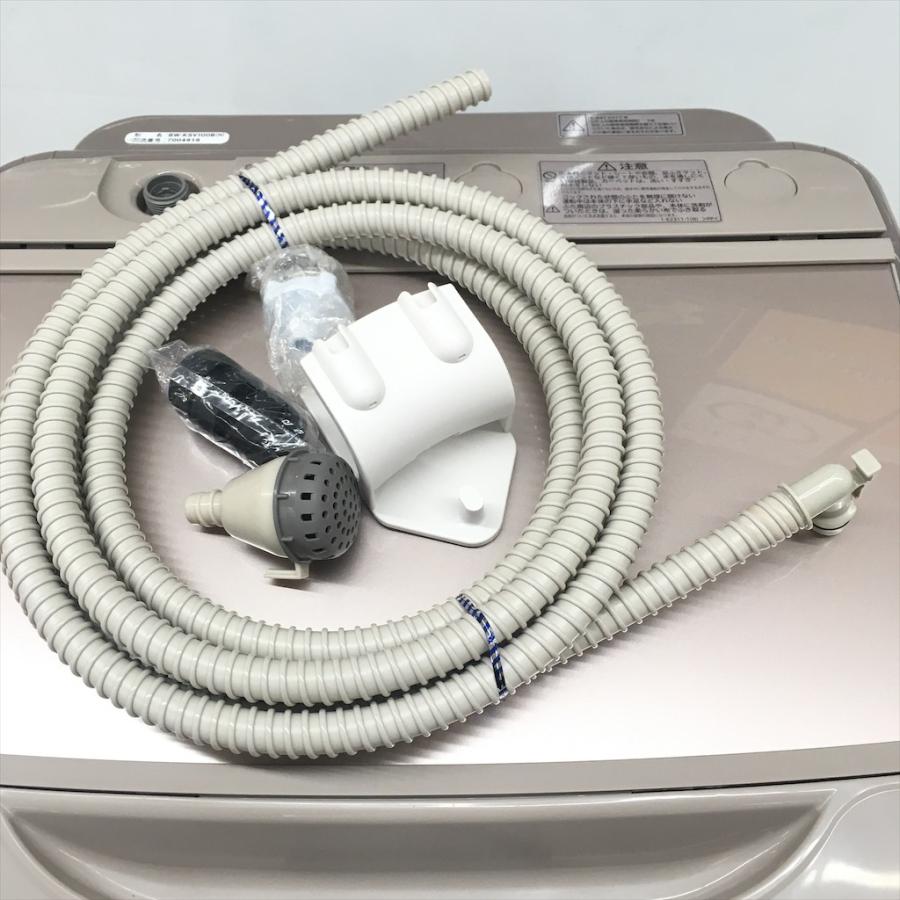 日立 洗濯乾燥機　ビートウォッシュ BW-DV100B シャンパン　2017年製 洗濯乾燥機 BW-DV100B・BW-DV90B・BW-DV80B ： 洗濯機・衣類乾燥