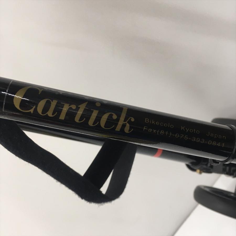 未使用◆cartick ローラーステッカー　歩行補助　ハンドステッキ　黒 中古 歩行補助ローラー Cartick ローラーステッカー