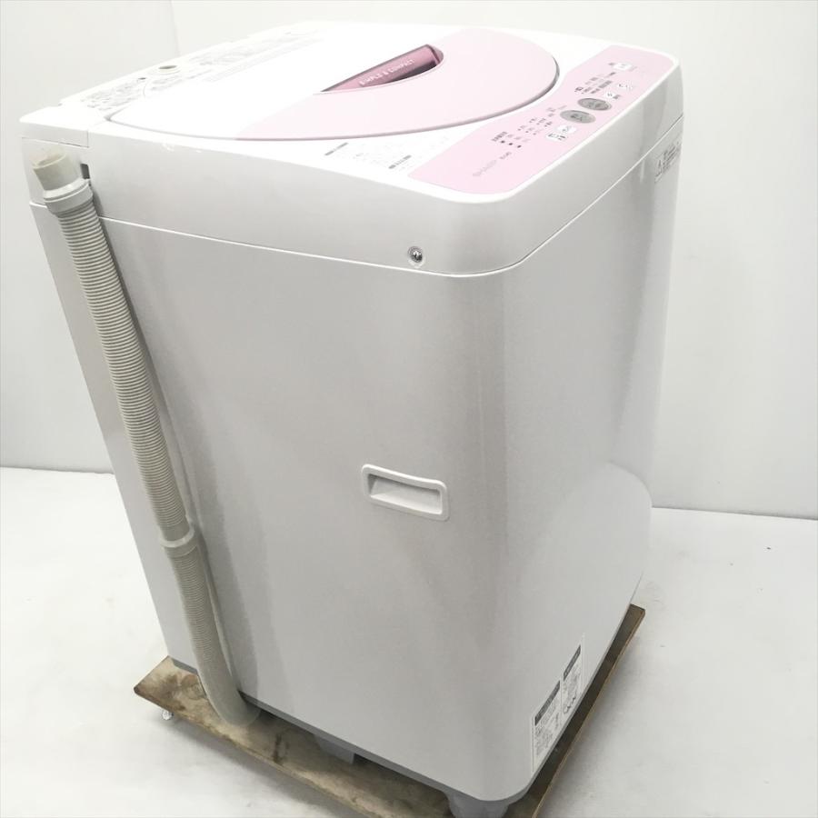 中古 4.5kg 全自動洗濯機 ES-G4E2-P 2015年製造 ピンク系 : 2s316863 