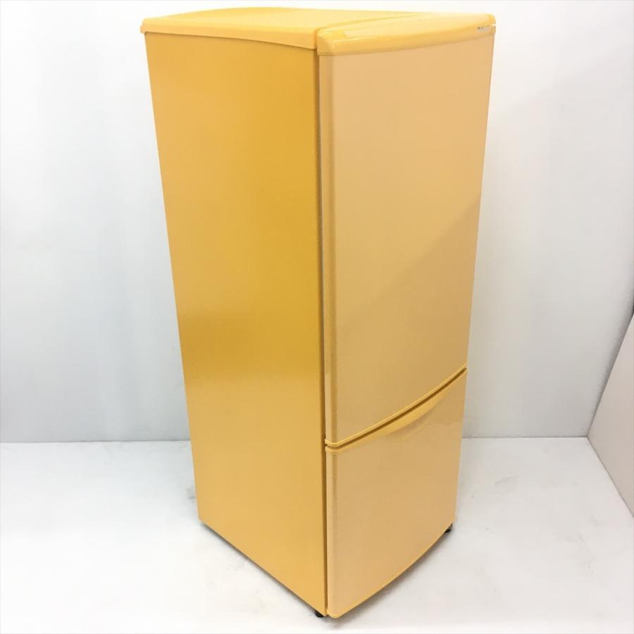 中古 162L 2ドア冷蔵庫 National ナショナル NR-B162J-D レトロ 