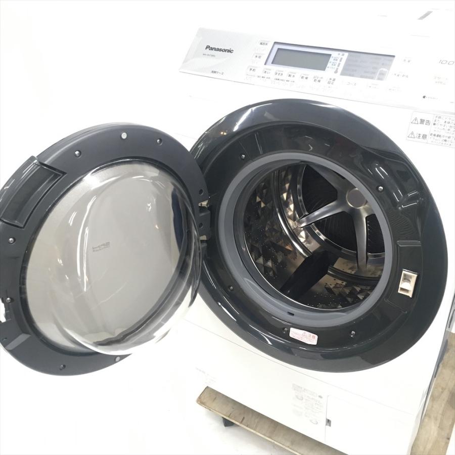 中古 人気パナソニック 10.06.0kg ドラム式洗濯乾燥機 NA-VX730SL 2014年製 ホワイト