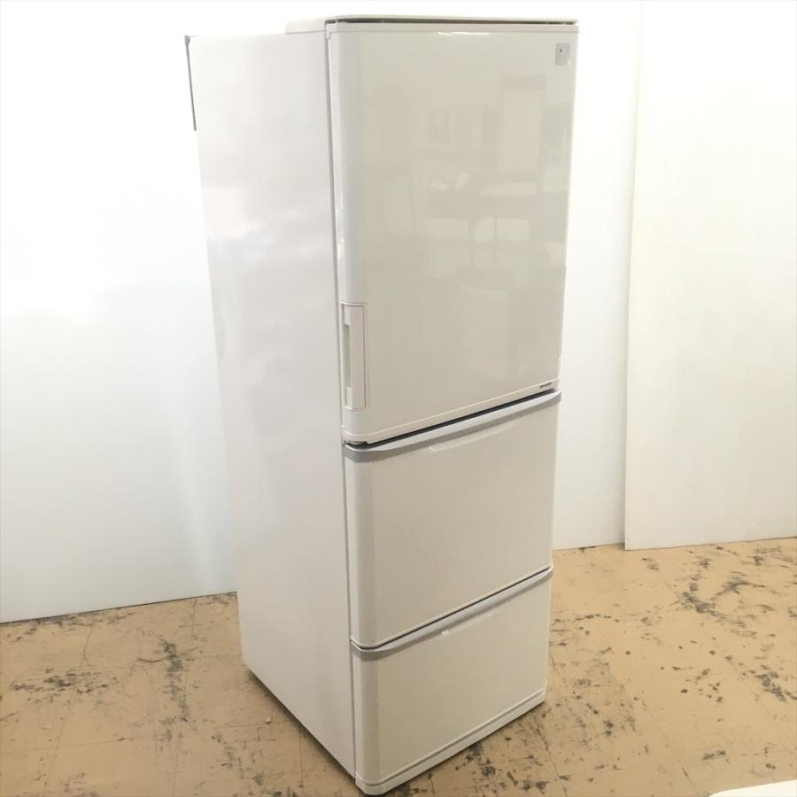 SHARP シャープ 冷凍冷蔵庫 SJ-PW35Y-W 350L プラズマクラスター