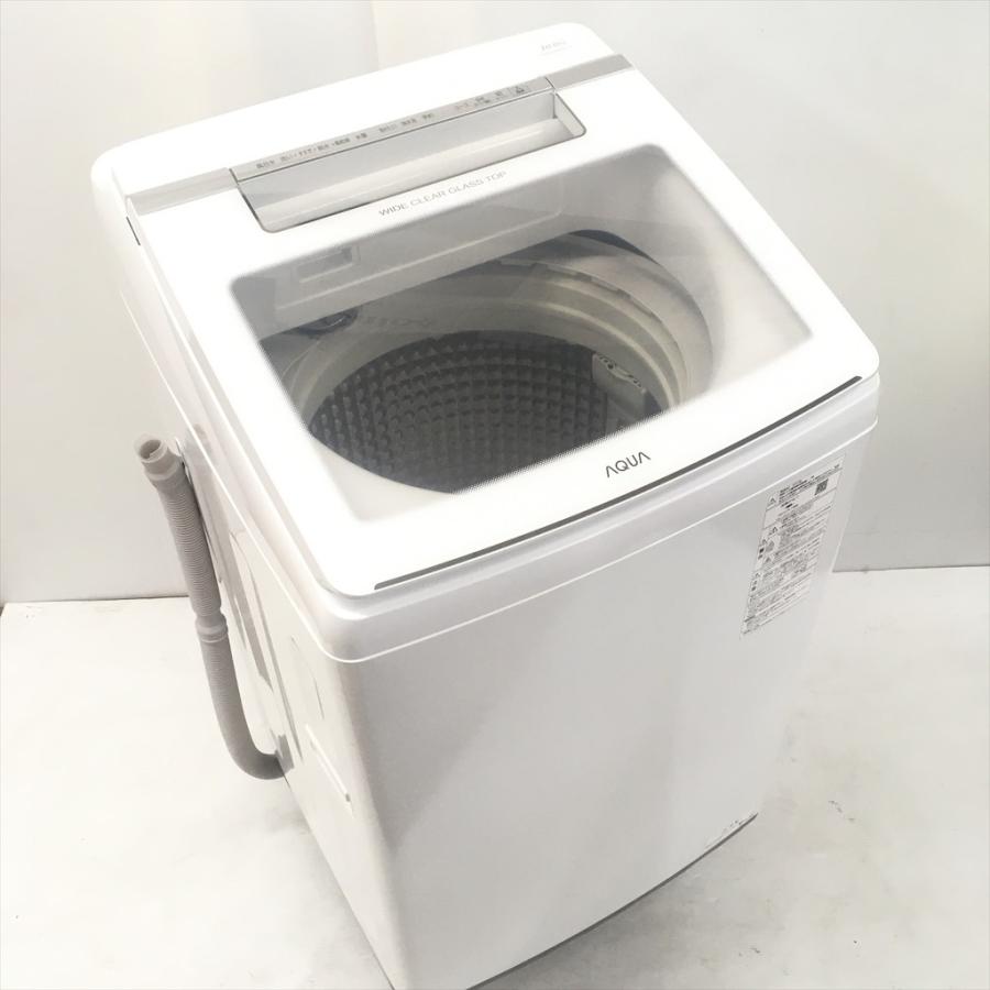 AQUA（アクア） 中古 ガラストップシリーズ 10.0kg 全自動洗濯機 AQW 