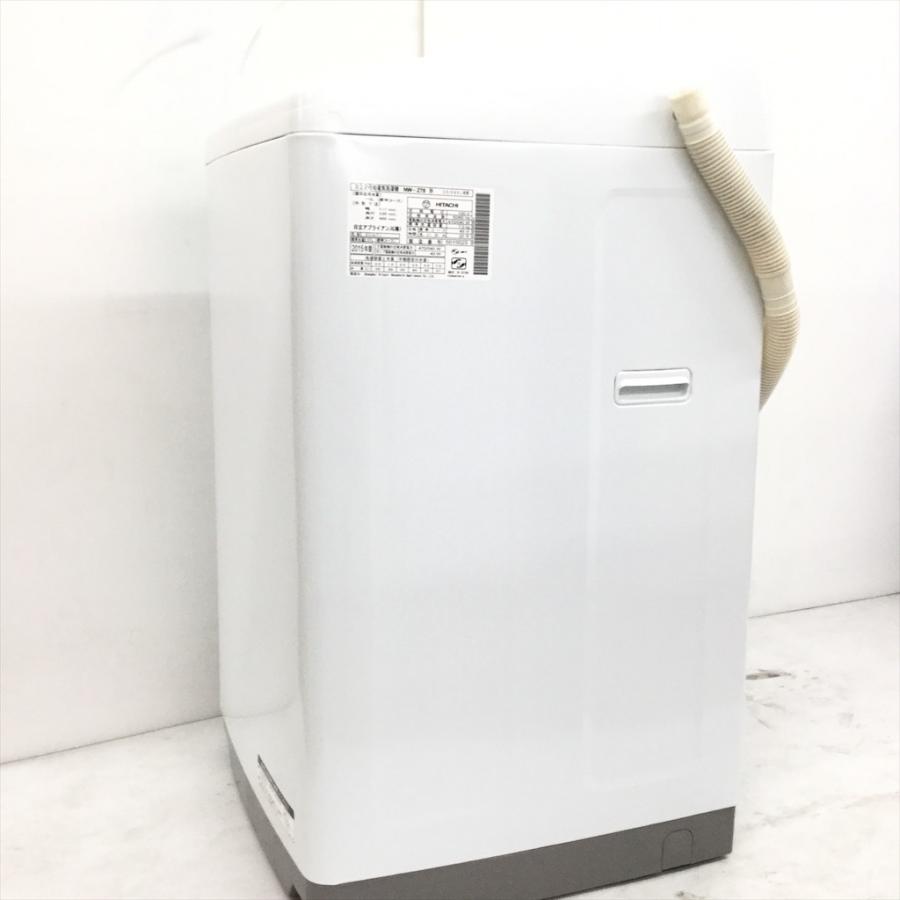 札幌 7kg 日立 全自動洗濯機 2015年製 ホワイト×グレー NW-Z78 白い約束 日立（HITACHI） 中古 7.0kg 全自動洗濯機 送風乾燥機能 シルバー NW