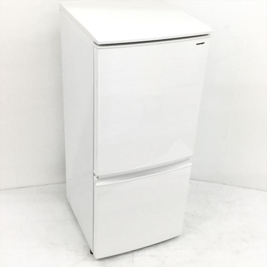 SHARP（シャープ） 中古 137L つけかえどっちもドア 2ドア冷蔵庫 SJ