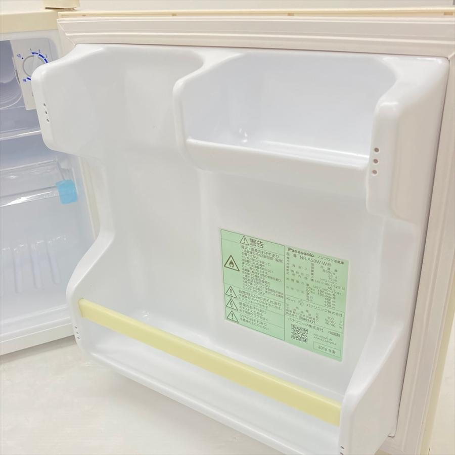 Panasonic（パナソニック） 中古 45L 1ドア冷蔵庫 NR-A50W-W