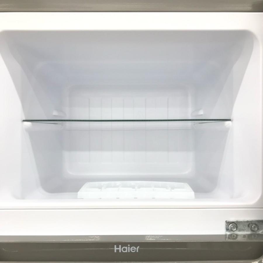 中古 130L 2ドア冷蔵庫 ハイアール シルバー JR-N130A 2020年製 小型