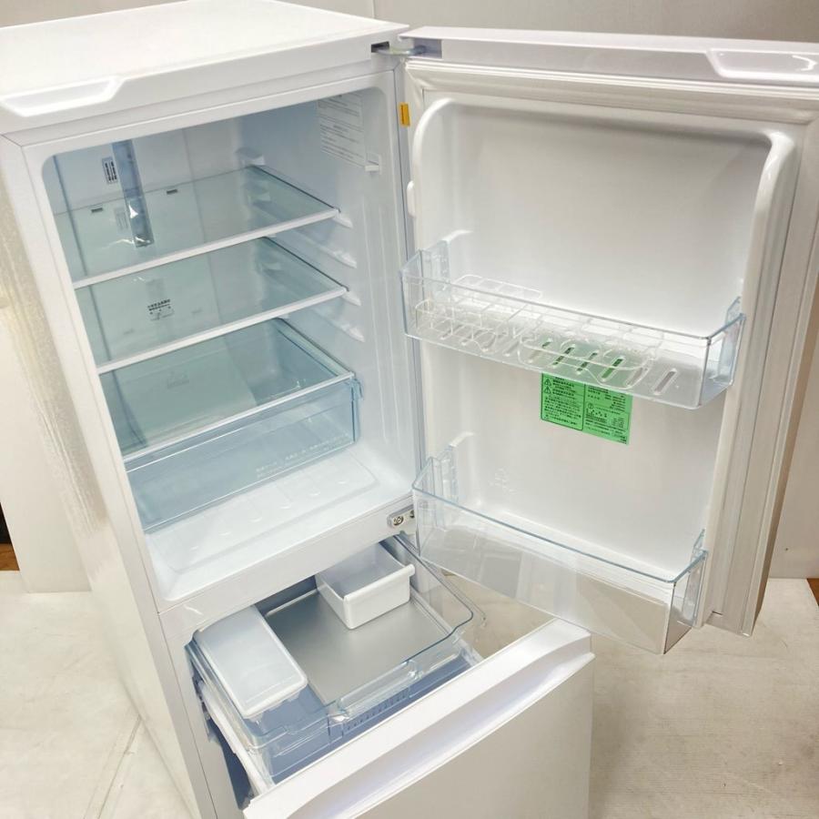 中古 タグレーベルバイアマダナ 154L 2ドア冷蔵庫 AT-RF150-WH