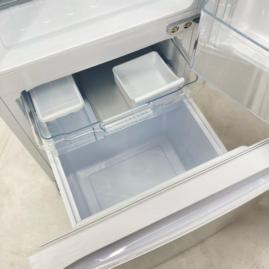 中古 タグレーベルバイアマダナ 154L 2ドア冷蔵庫 AT-RF150-WH