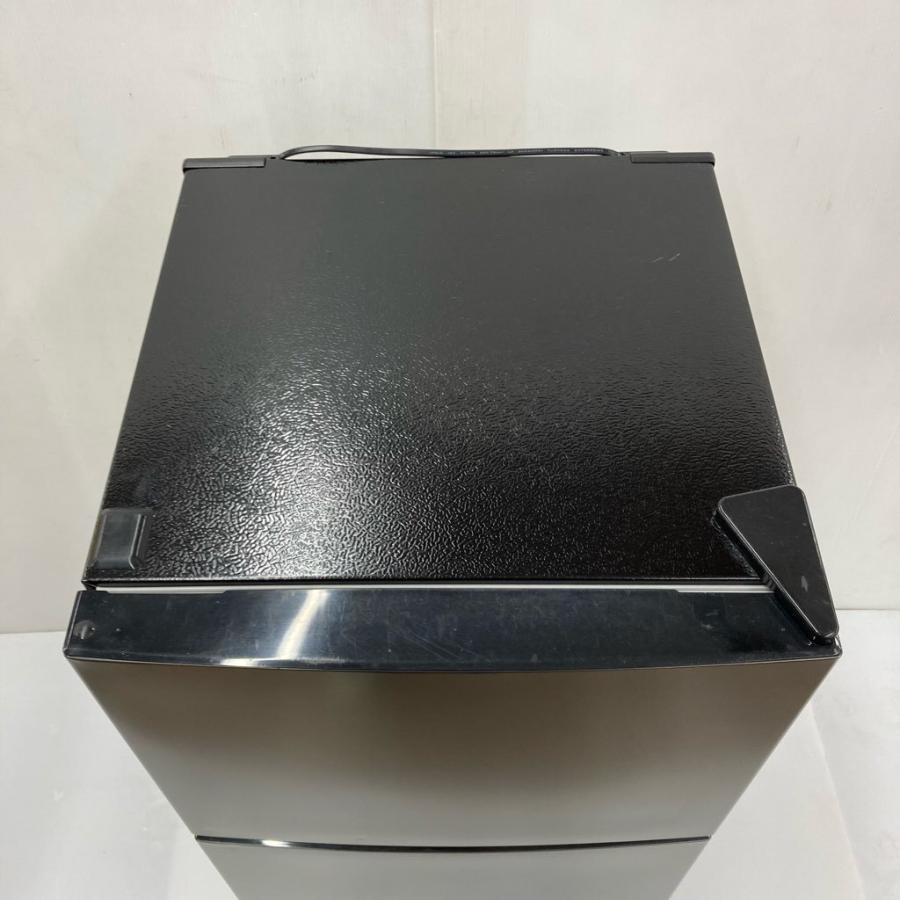 中古 118L 2ドア冷蔵庫 maxzen マクスゼン JR118ML01GM 2021年製