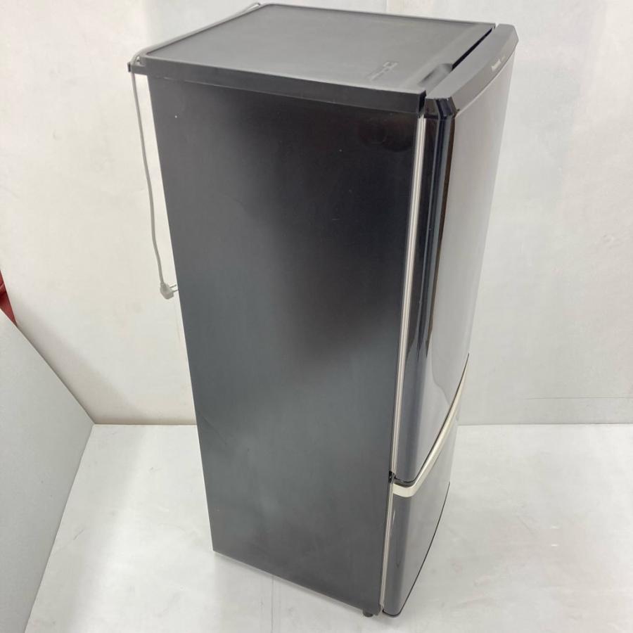 中古 168L 2ドア冷蔵庫 パナソニック NR-B175WX-CK 2012年製 ブラック  