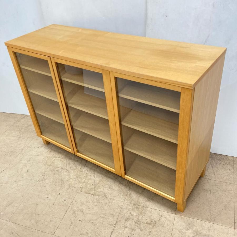 限定価格 無印良品 人気 ガラス扉 オーク材キャビネット大 W1 D40 H Qakkr262 買取 販売 Jeromejack Fr