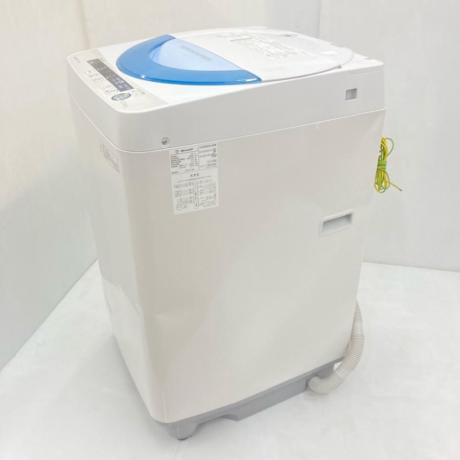 配送・設置可能」 シャープ SHARP ES-GE55P-A [全自動洗濯機（5.5kg 