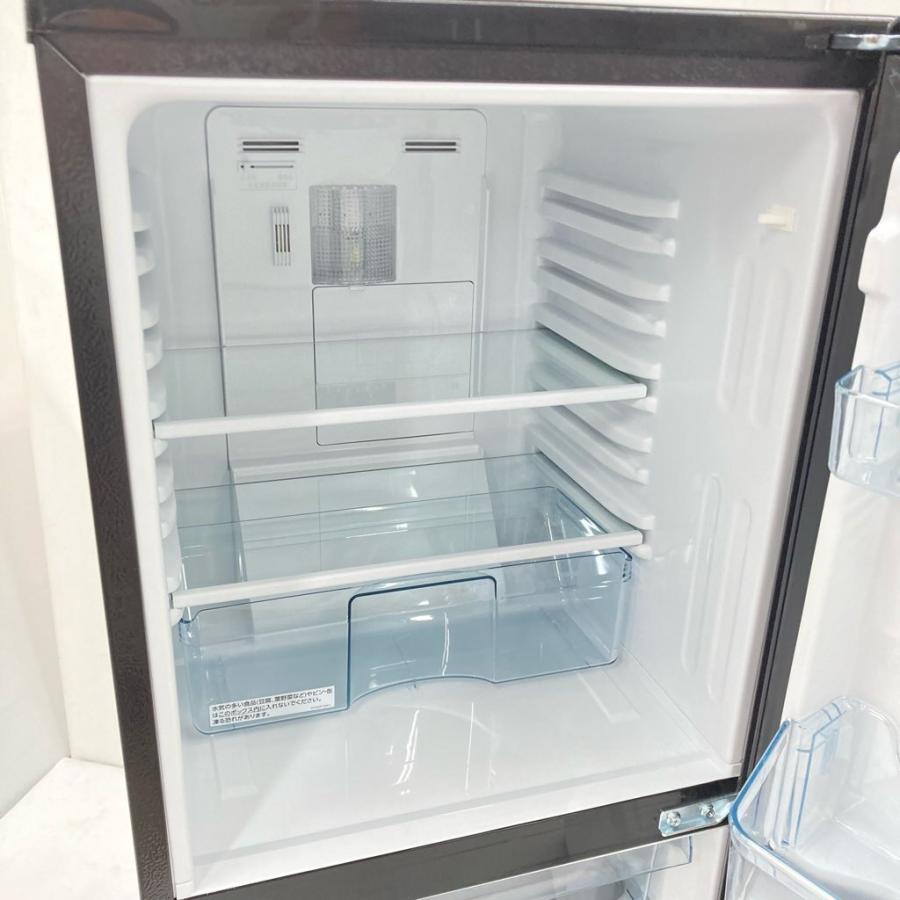 ツインバード 中古 110L 2ドア冷蔵庫 HR-EJ11 Mirror Design