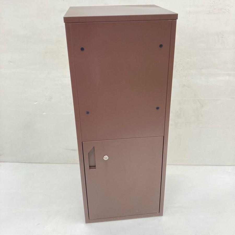 中古 ビバホームスチール宅配BOX 大 3007A ブラウン系 W41.5×D38 中古 ビバホームスチール宅配BOX 大 3007A ブラウン系 W41.5×D38