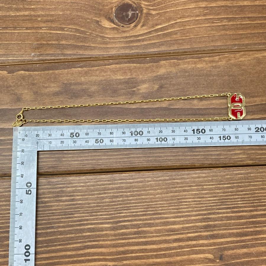 GIVENCHY（ジバンシィ） 中古 GIVENCHY 1977 ロゴネックレス ゴールド