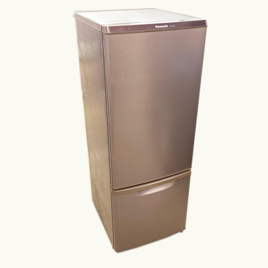 安心の1年保証 Panasonic 2ドア冷蔵庫 NR-B17AW-S ファン式 2018年製