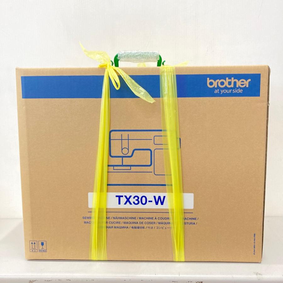ブラザー工業 中古 未開封 ブラザー コンピューターミシン TX30-W 2020 