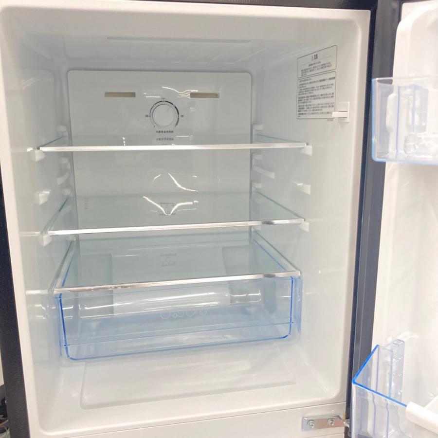 中古 135L 2ドア冷蔵庫 自動霜取りファン式 ハイセンス HR-G13C-BR 