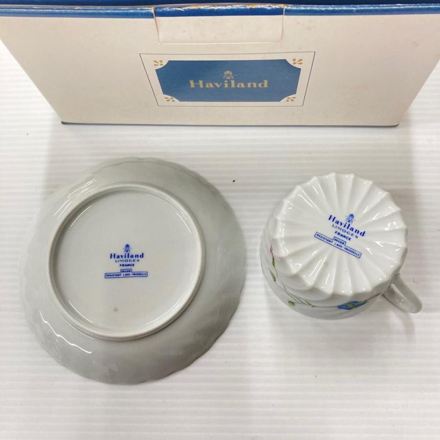 HAVILAND 中古 未使用 アビランド ペアカップ＆ソーサー 2客セット