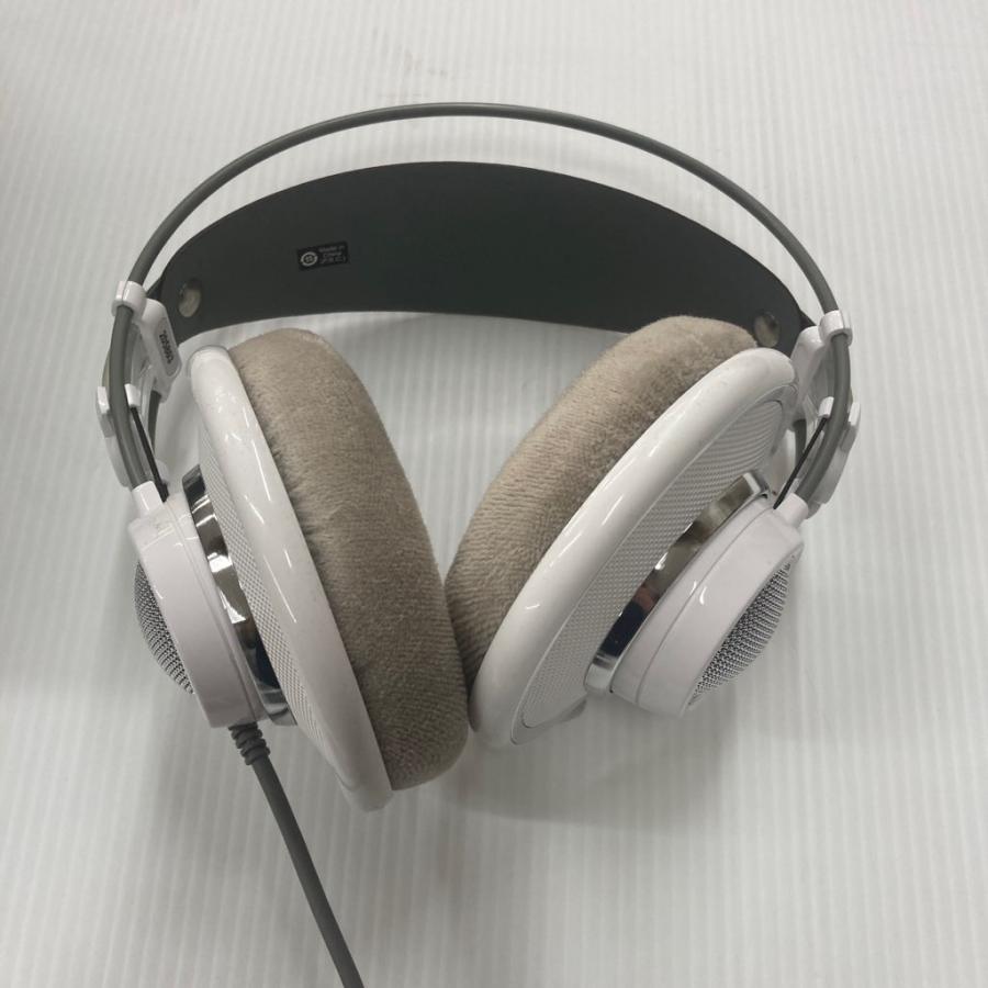 AKG 中古 K701 開放型ヘッドホン ホワイト系 箱付き : コスモ