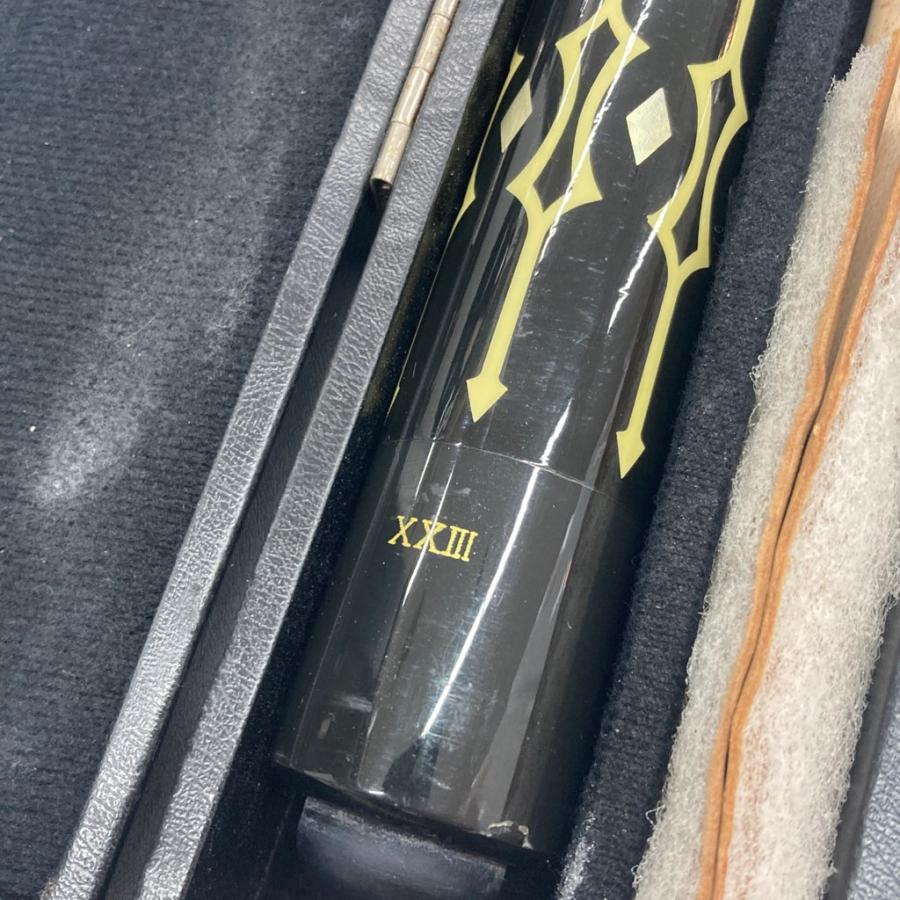 【美品】アダム ADAM XXIII ビリヤード キュー ケース付き　※匿名配送 美品】ADAM オールドアダム ビリヤードキュー XXIII 純正ケース