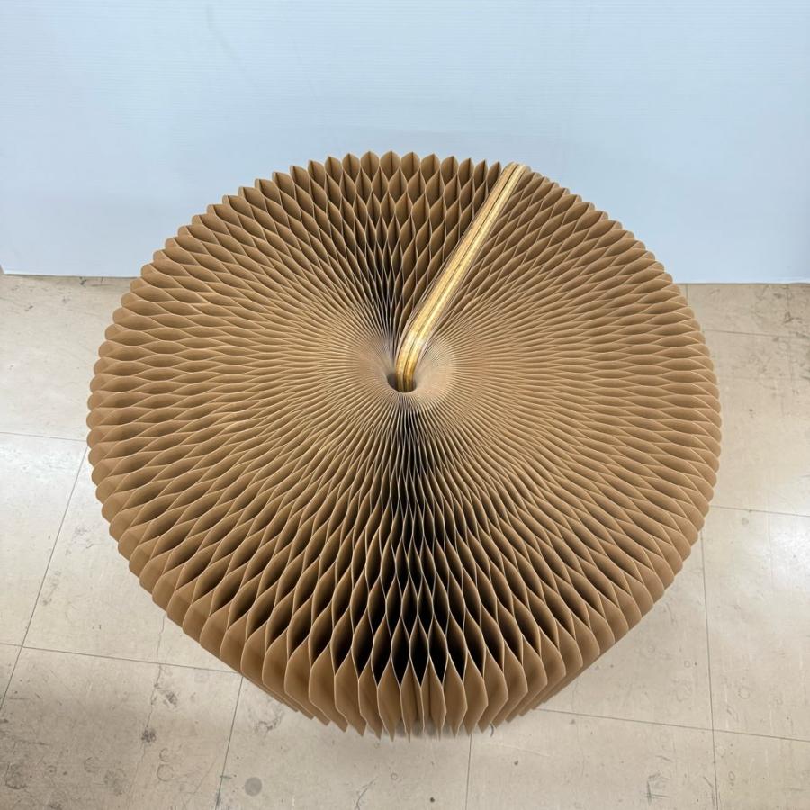 中古 ihpaper 折りたたみペーパースツール ベンチ 高さ42cm