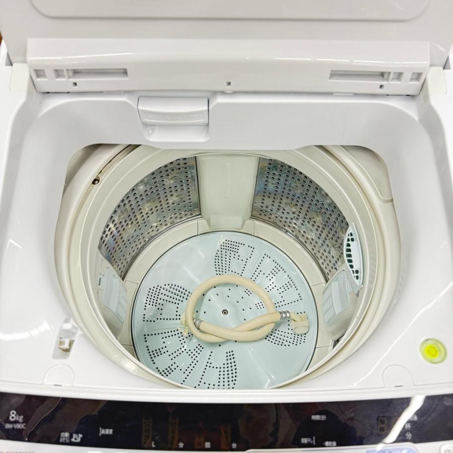 日立（HITACHI） 中古 8.0kg 全自動洗濯機 ビートウォッシュ BW-V80C