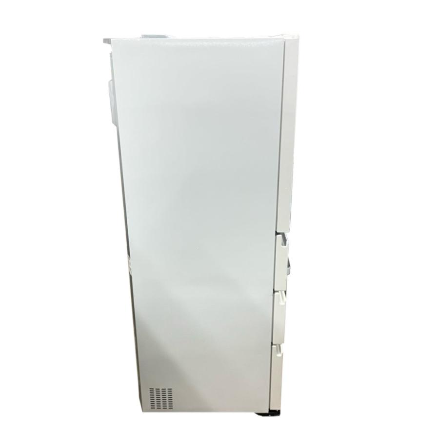 中古 店舗近郊送料格安430L 4ドア冷蔵庫 アクア AQR-VZ43J-W 2019年製 