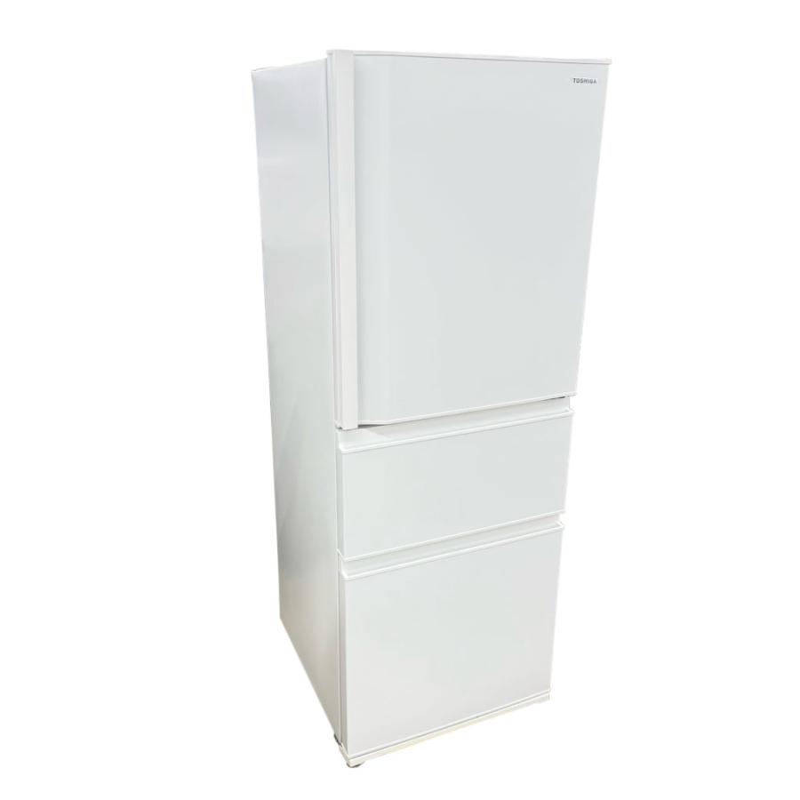 使用1年未満　東芝3ドア冷蔵庫　GR-V33SC　326L　2024年製 2024年製 東芝 3ドア冷蔵庫 326L GR-V33SC