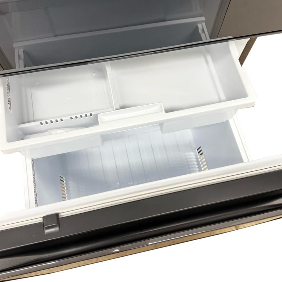 三菱 中古 近郊送料格安330L 3ドア冷蔵庫 MR-CG33TE-B 2019年製
