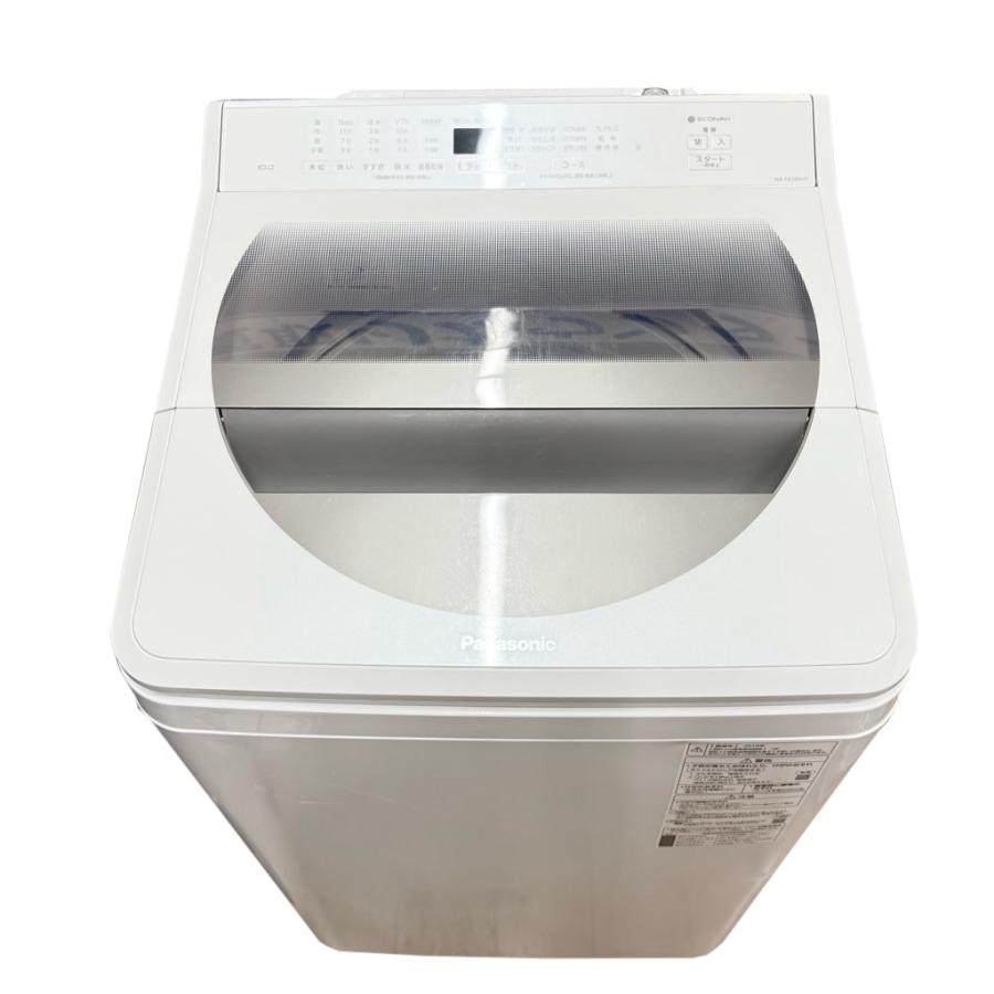 中古 8.0kg 送風乾燥機能付 全自動洗濯機 パナソニック NA-FA80H1-N 