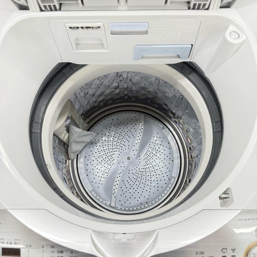 SHARP（シャープ） 中古 店舗近郊送料格安洗濯8.0kg乾燥4.5kg 縦型洗濯