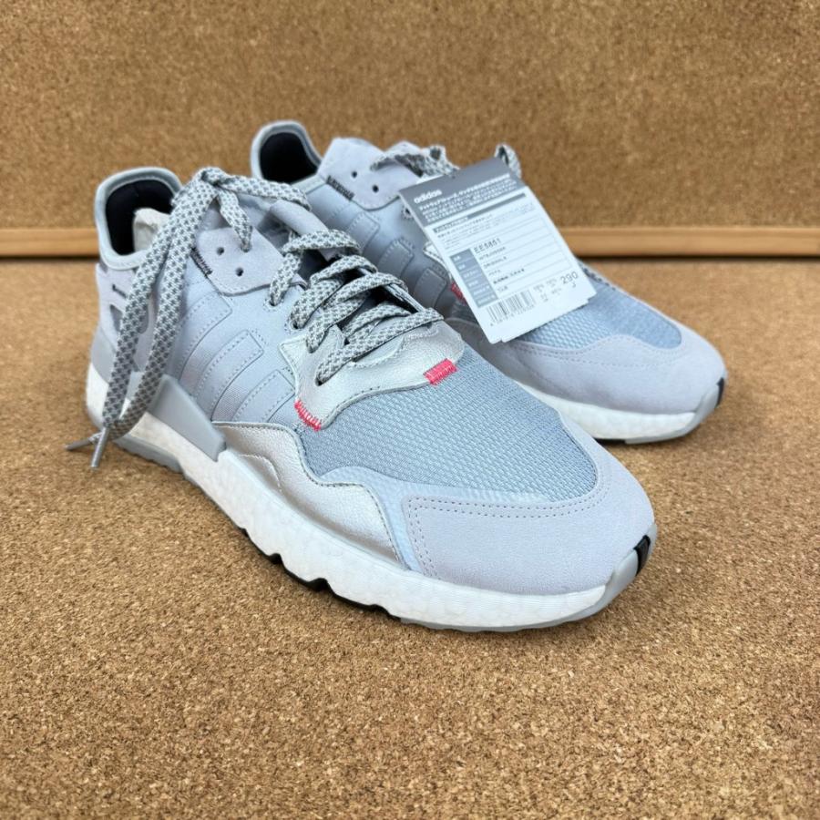 ライトグレーS NITE JOGGER 未使用品 アディダス ナイト ジョガー 29.0cm EE5851