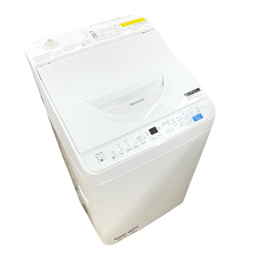 SHARP 洗濯乾燥機 2024年製 洗濯6.5kg 乾燥3.5kg ES-TX6H-W 2024年製
