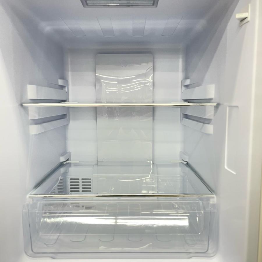 中古 153L 2ドア冷蔵庫 アイリスオーヤマ IRSN-15B-CW 2024年製 ホワイト ボトムフリーザー 新生活 二人暮らしの画像