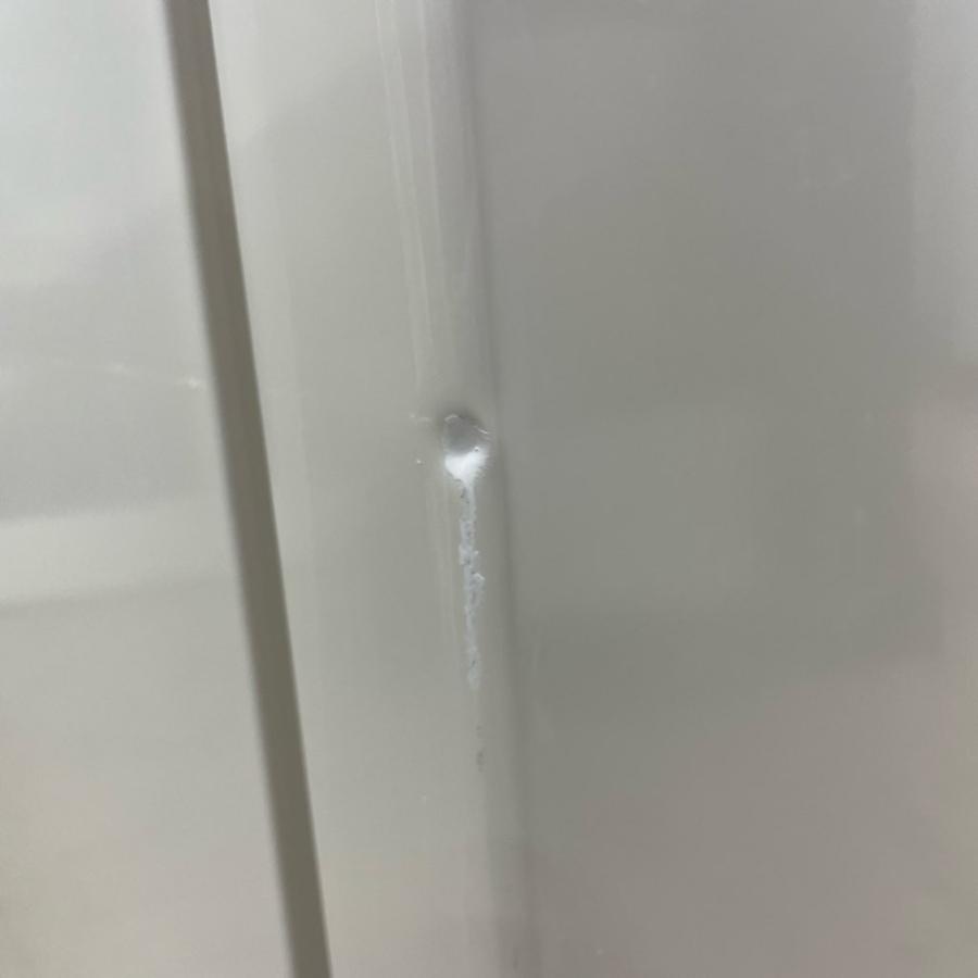 中古 153L 2ドア冷蔵庫 アイリスオーヤマ IRSN-15B-CW 2024年製 ホワイト ボトムフリーザー 新生活 二人暮らしの画像