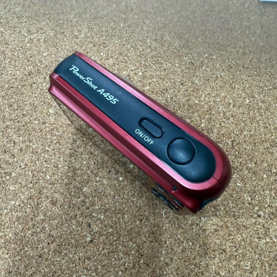 キヤノン（Canon） 中古 デジタルカメラ PowerShot A495 レッド
