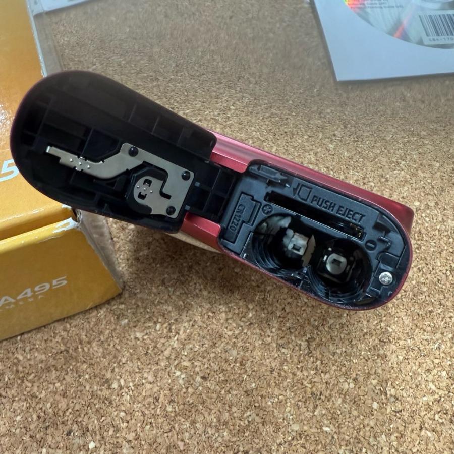 キヤノン（Canon） 中古 デジタルカメラ PowerShot A495 レッド