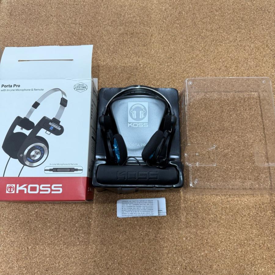 KOSS（コス） 中古 PortaPro オープン型ヘッドホン 美品 : コスモ